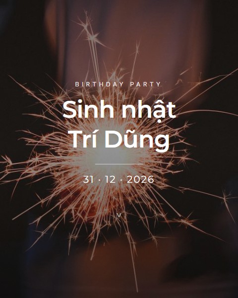 Tiệc tối lấp lánh