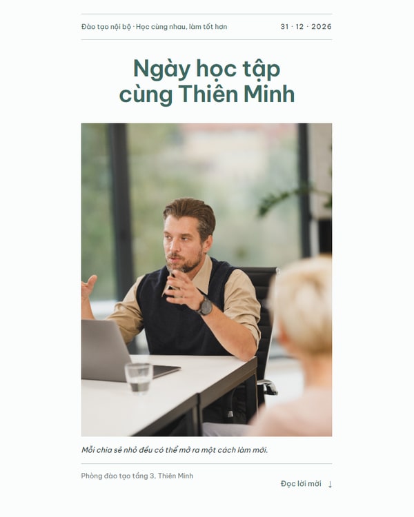 Một ngày cùng học hỏi