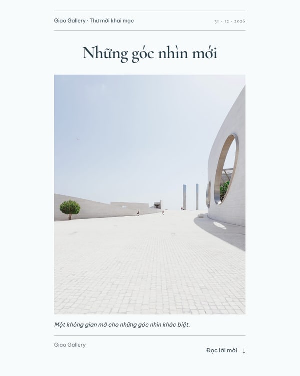 Đối thoại cùng không gian